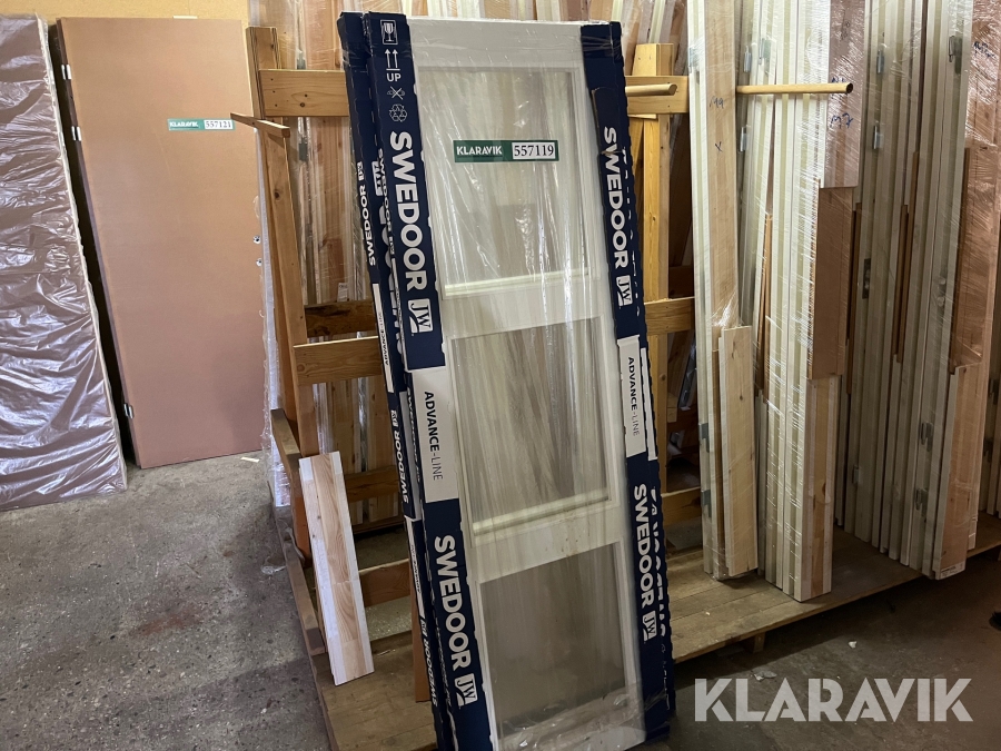 Glasdøre Swedoor Stable HL GW3 Fiber