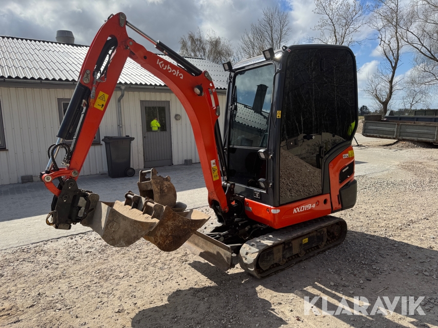 Minigraver Kubota KX019-4