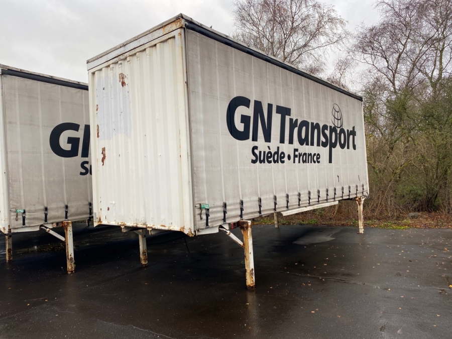 Pressenings container lastbil