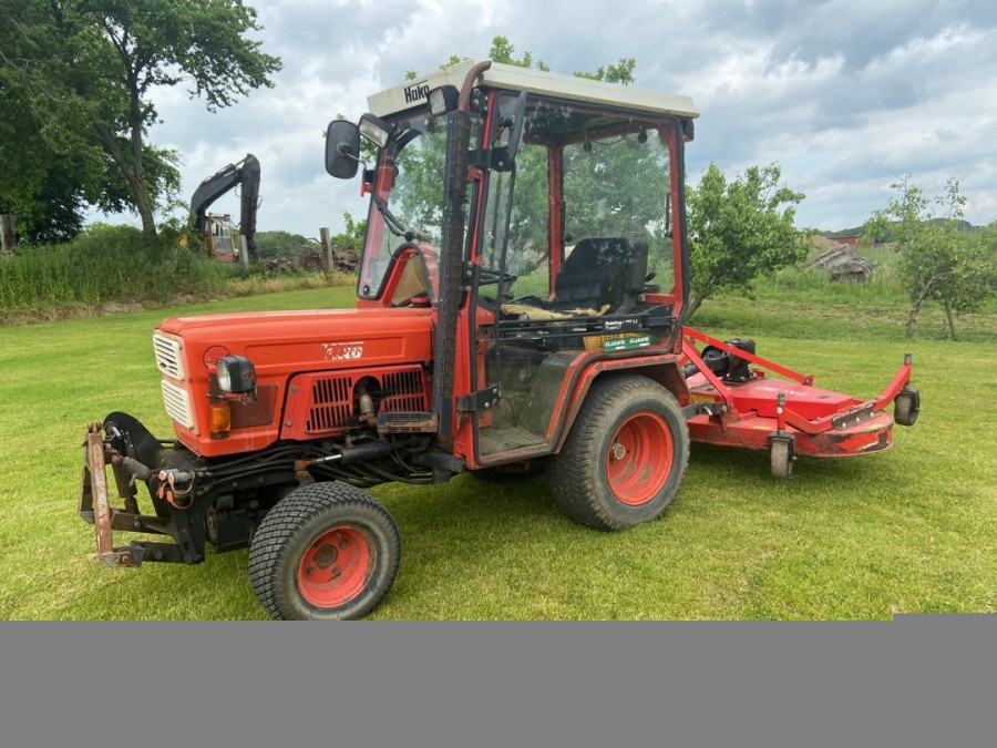 Park traktor med klipper