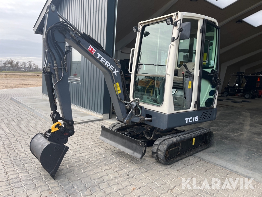 Minigraver Terex TC16
