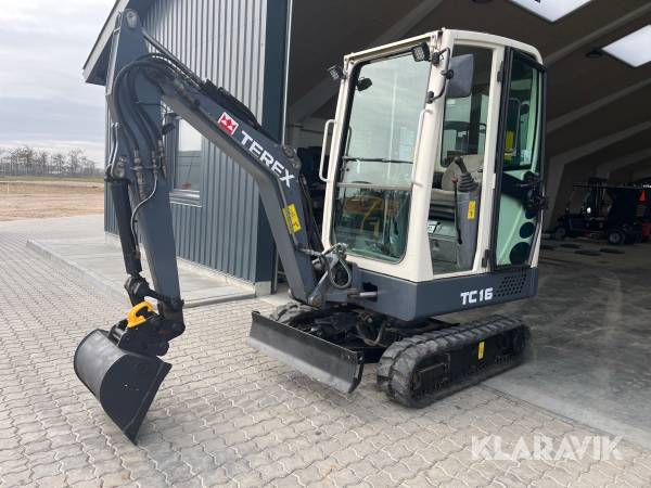 Minigraver Terex TC16