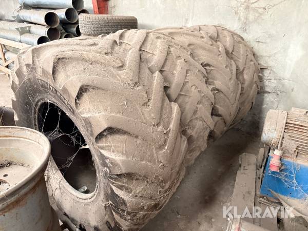 Dæk Michelin 500/70R24 4styk