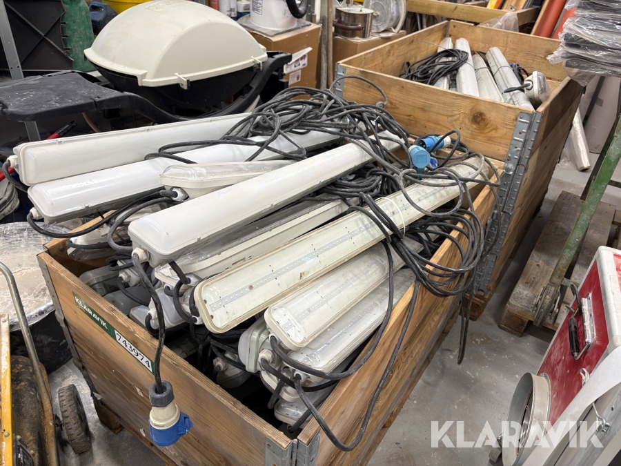 Arbejdslamper - 2 paller