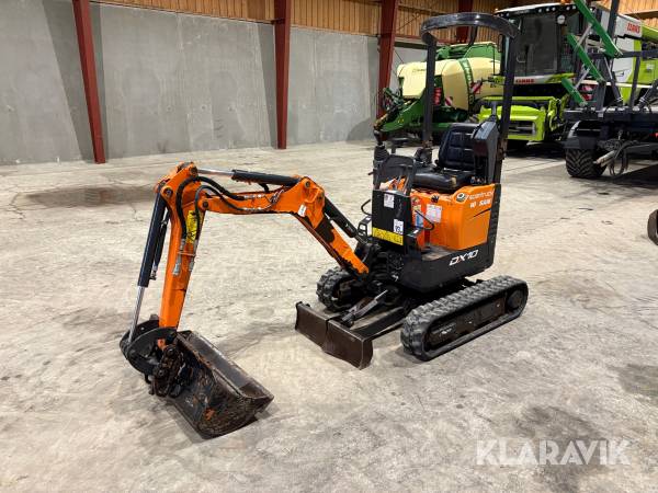 Minigraver Doosan DX10Z