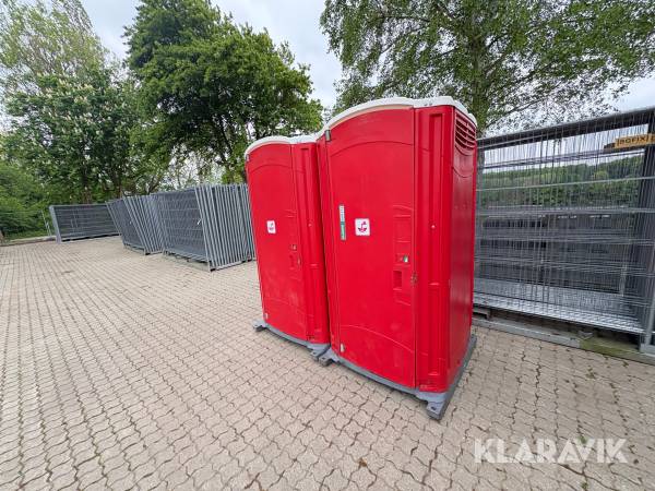 Toiletkabiner med håndvask Satellite 2 styk