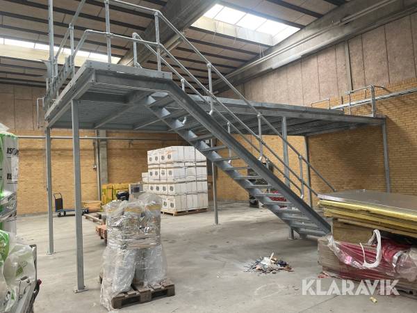 Indskudsdæk/platform Mezzanin