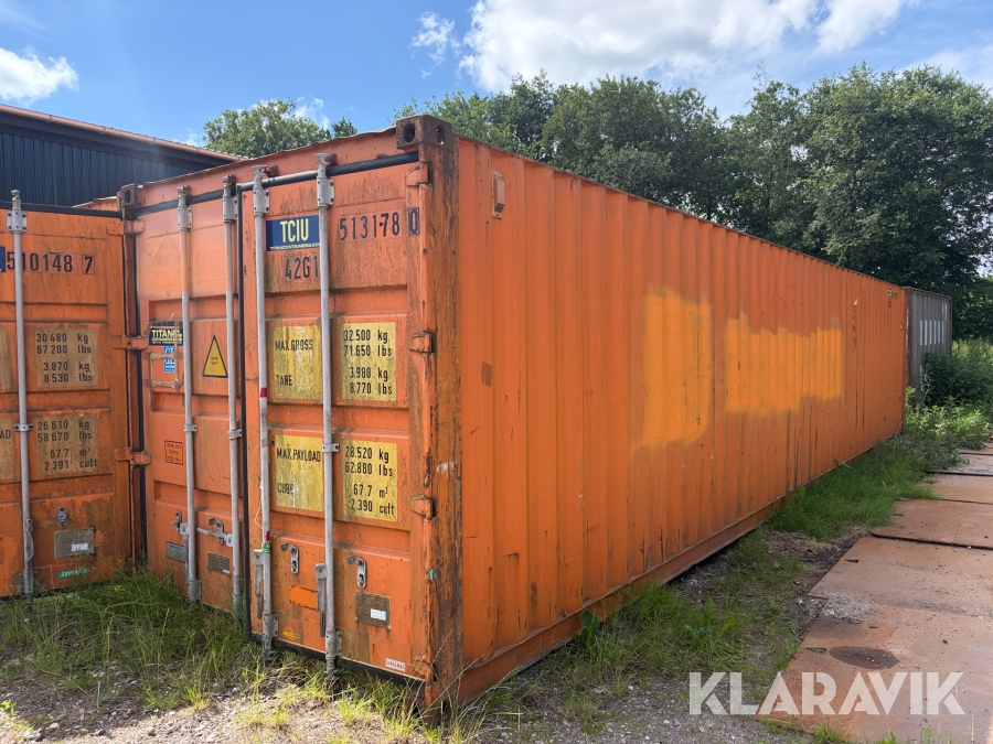 Søcontainer GuangDong Shun An Pacific SC40-HL-01 High Cube 40 fod