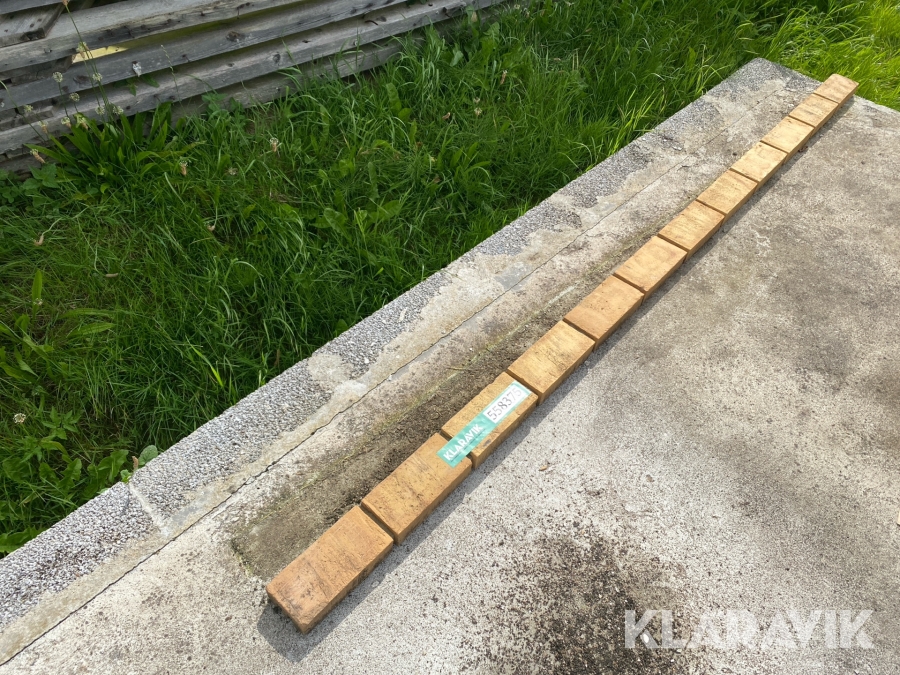 Overligger / ståltegl Ukendt 12 sten