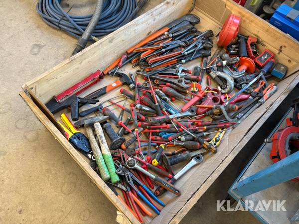 Assorteret værktøj - 1 palle