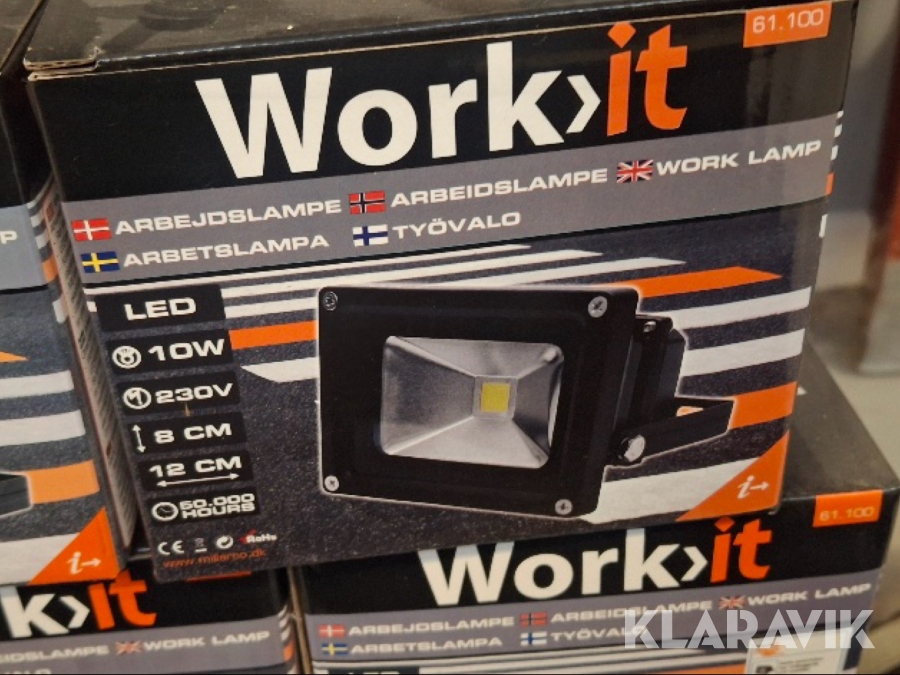 Arbejdslamper Work>it 10W - 24 styk