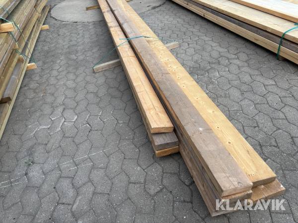Spærtræ 45 x 147 mm og 45 x 195 mm, 9 Styk