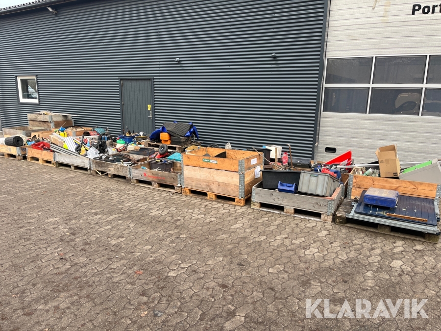 Blandet værktøj og dele