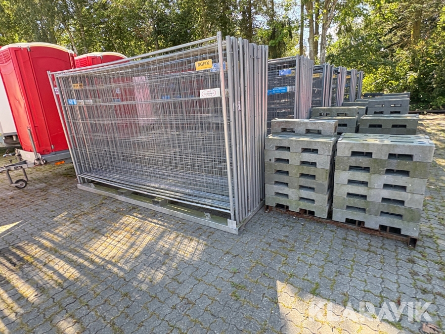 Mobilhegn med fødder 25 fag og 25 fødder