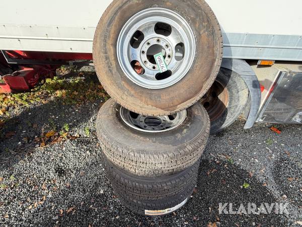 Dæk og fælge Firestone Chevy Van 4 styk