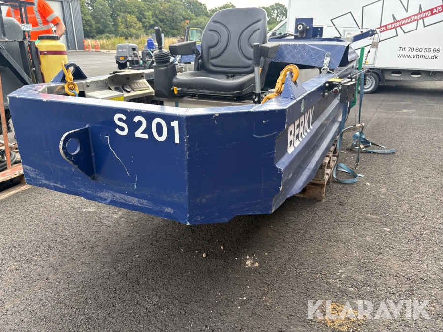 Båd til grødeafskæring Berky Mähboot 6100