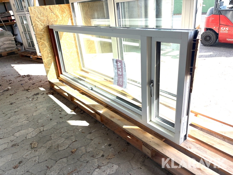 Vinduesdør med overparti Stm