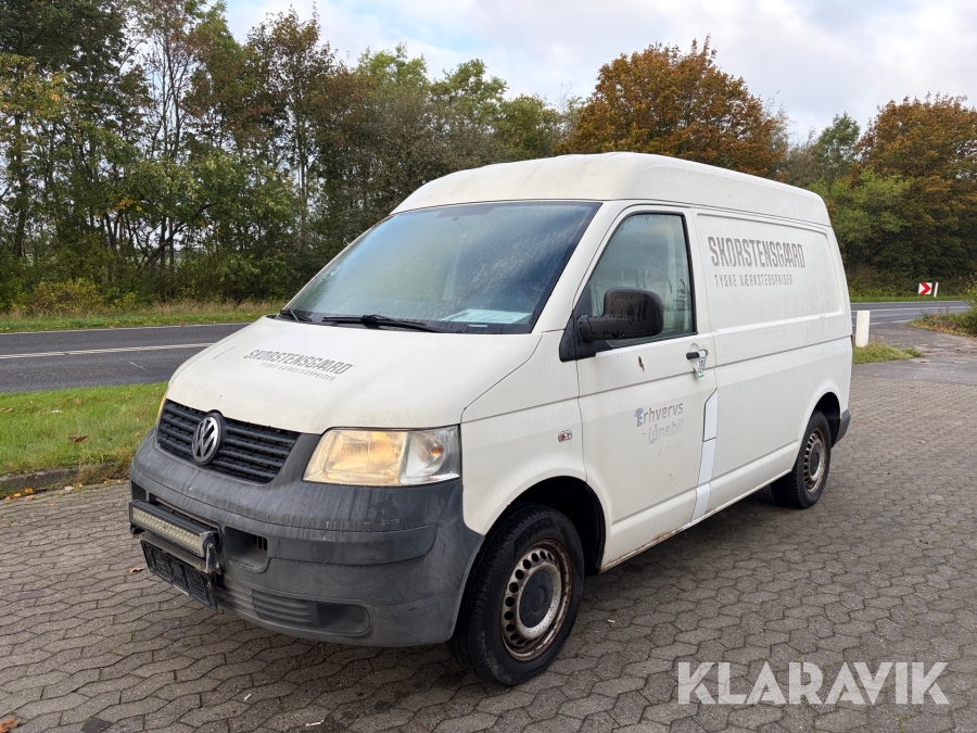 Varebil Volkswagen T5 transporter 2.5tdi