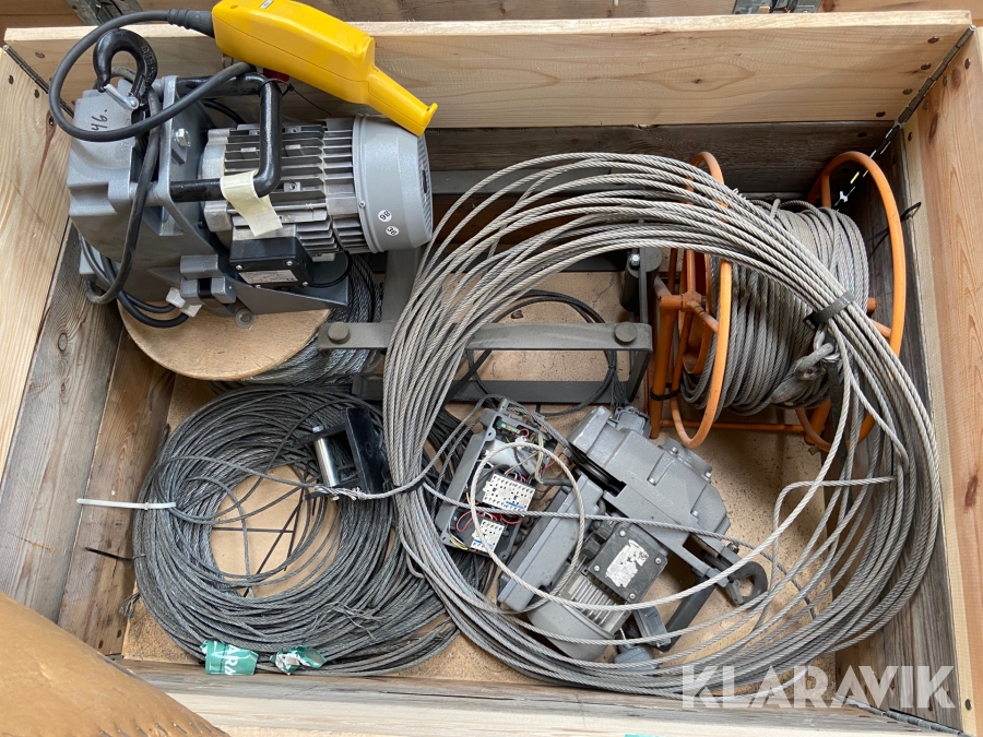 Wire spil med wire diverse dele