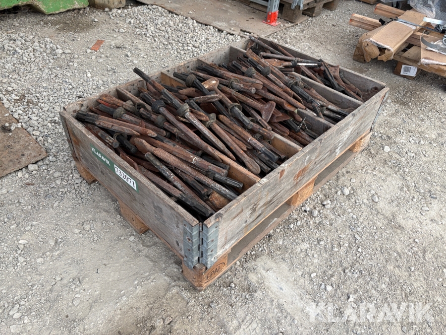 Mejsler assorterede 1 palle