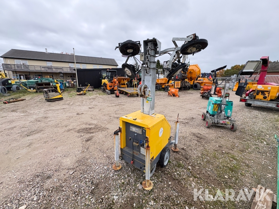 Teleskoplysmast Atlas Copco