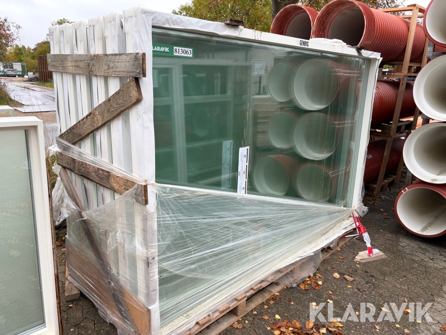 Vinduer Rationel 265x173x12,5 cm - 6 styk