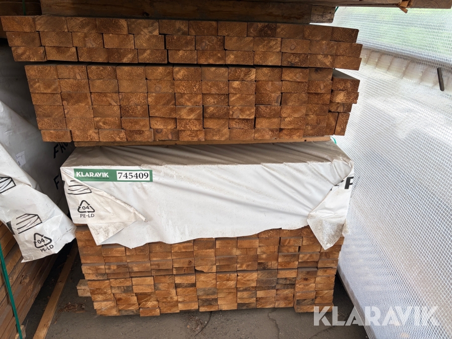 Varmebehandlet trælægte Frøslev Thermowood 324 stk