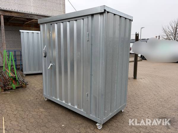 Materialecontainer Fladafi på hjul - 1 styk