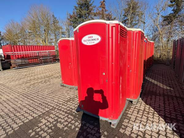 Toiletkabiner 6 styk