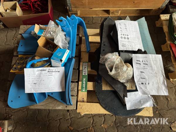 Sliddele til rotorharvtænder og plov Lemken