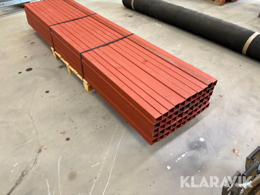 Stålrør RHS 2.4m 55 styk