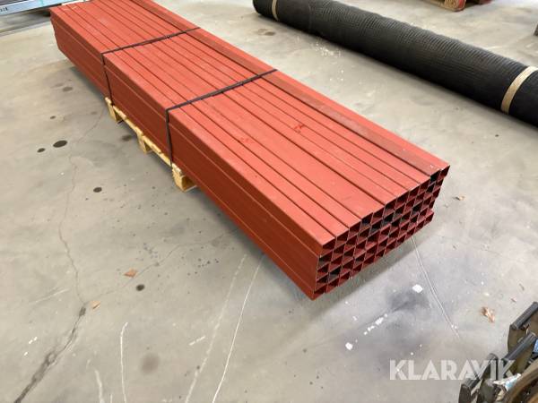 Stålrør RHS 2.4m 55 styk