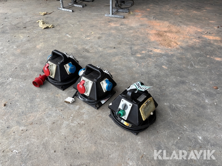 Strømfordelere VK electric - 3 styk