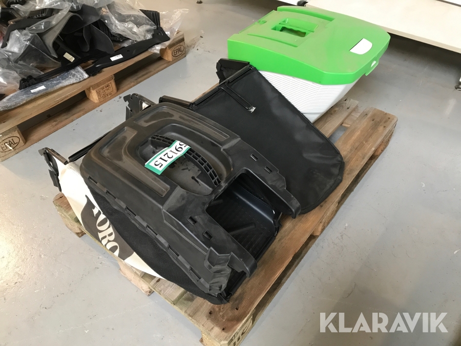 Tilbehør til plæneklipper /  opsamler