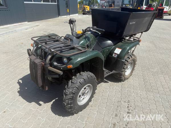 ATV Yamaha Grizzly 660 med tiplad