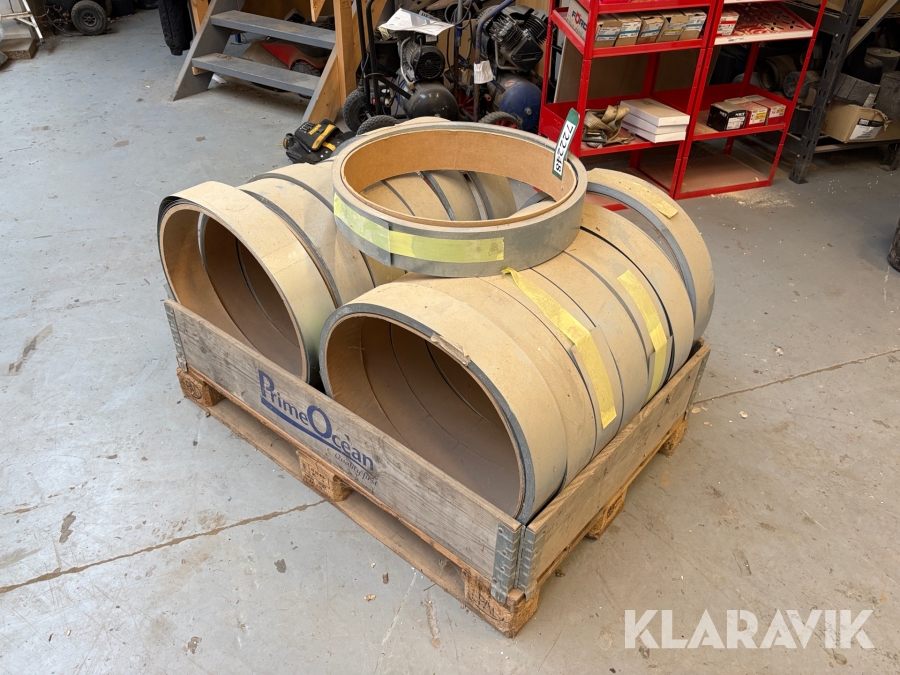 Stål bånd 15 ruller