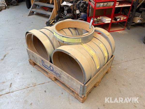 Stål bånd 15 ruller