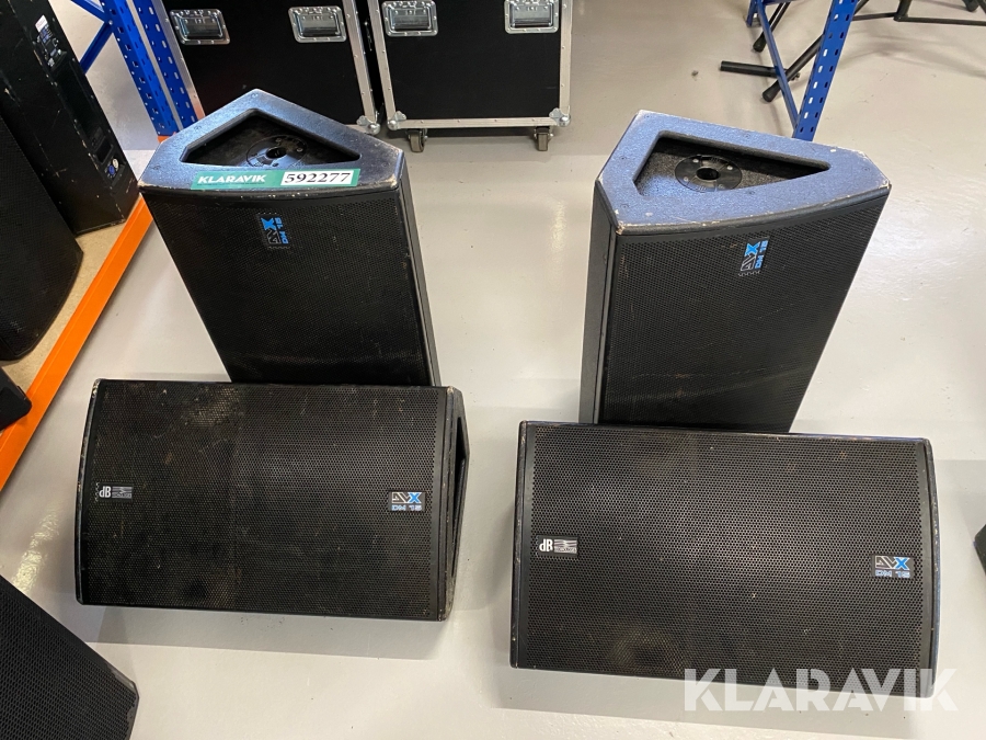 Højtalere Db Technologies Dm 15 4 stk