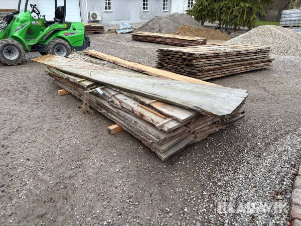 Lærke træs planker 18 styk