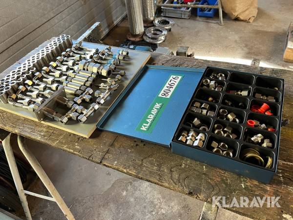 Hydraulik nipler 34 sæt