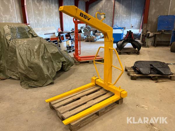 Pallegafler Bsv Swl 2.0 tons med selvnivellering
