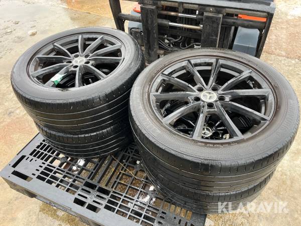 Alufælge med dæk 255/50R19 - 5x112 4 styk