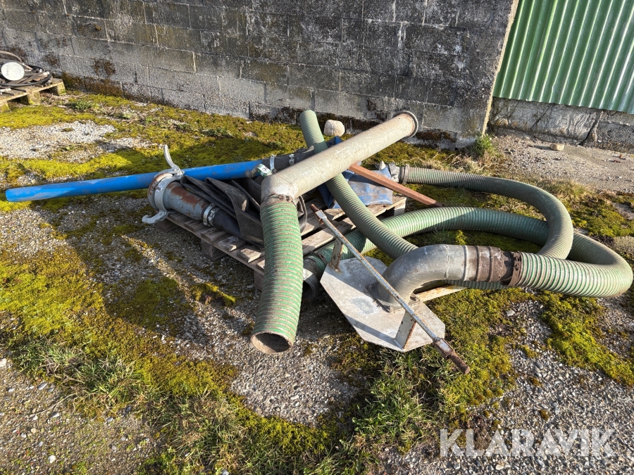 Slanger til gyllevogn - blandet lot