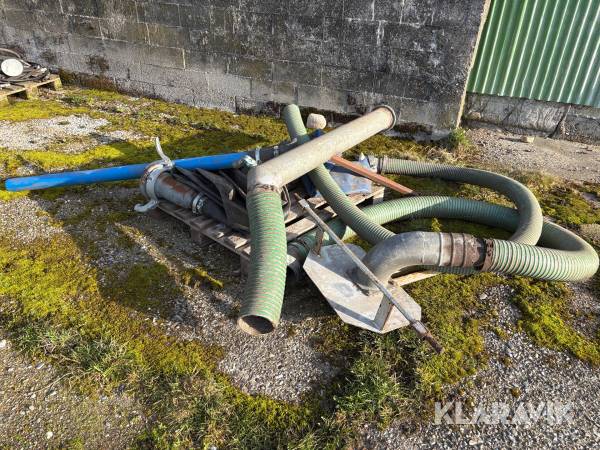 Slanger til gyllevogn - blandet lot