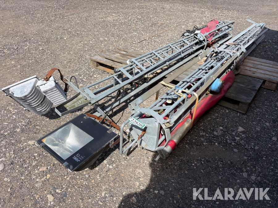 Teleskop lysmaster 2 styk