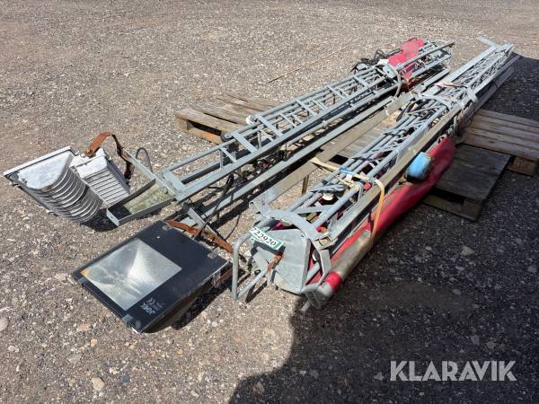 Teleskop lysmaster 2 styk