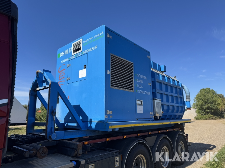 Industriel tørstofsuger Sibila S30D