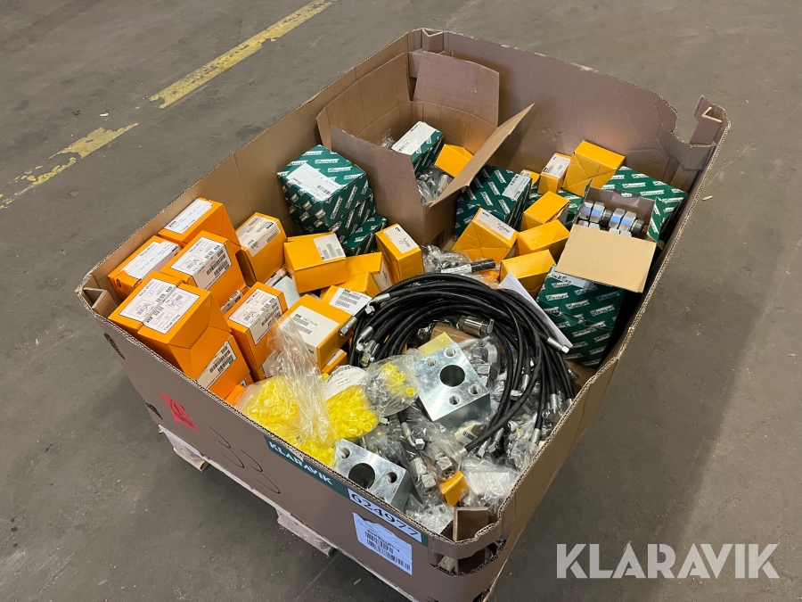 Hydraulik tilbehør blandet lot