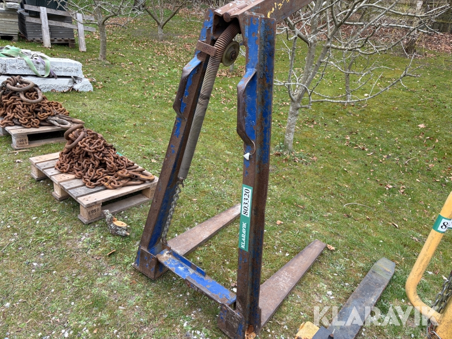 Pallegaffel til kran / kranpallegaffel