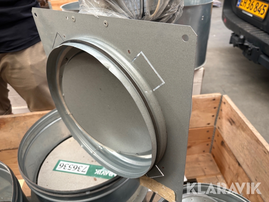 Brandspjæld Systemair Fire damper 5 styk